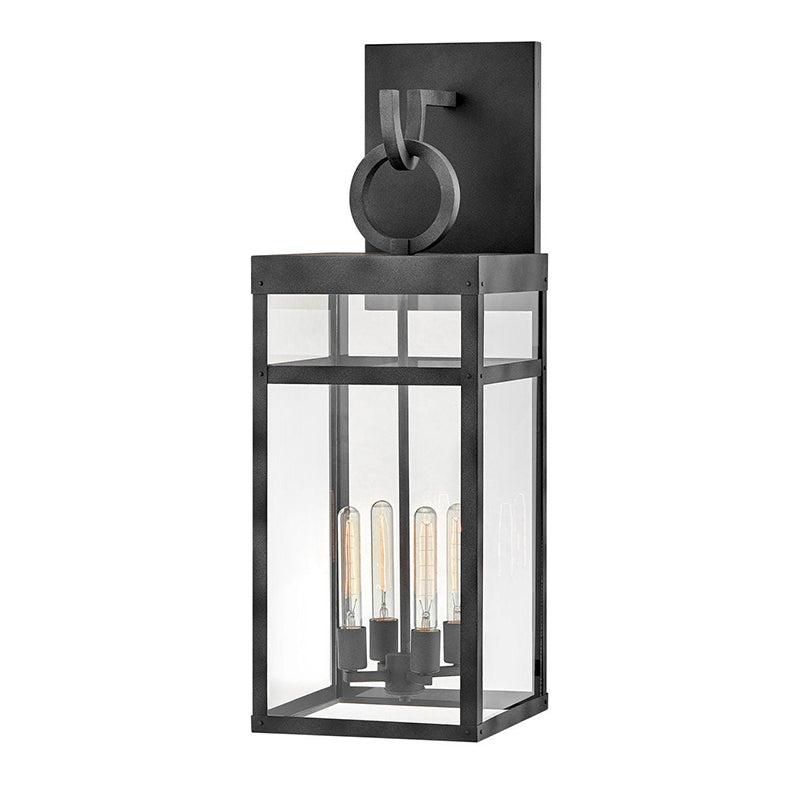 Hinkley 2809-LL Porter 4-lt 35" Tall LED Outdoor Wall Mount Lantern