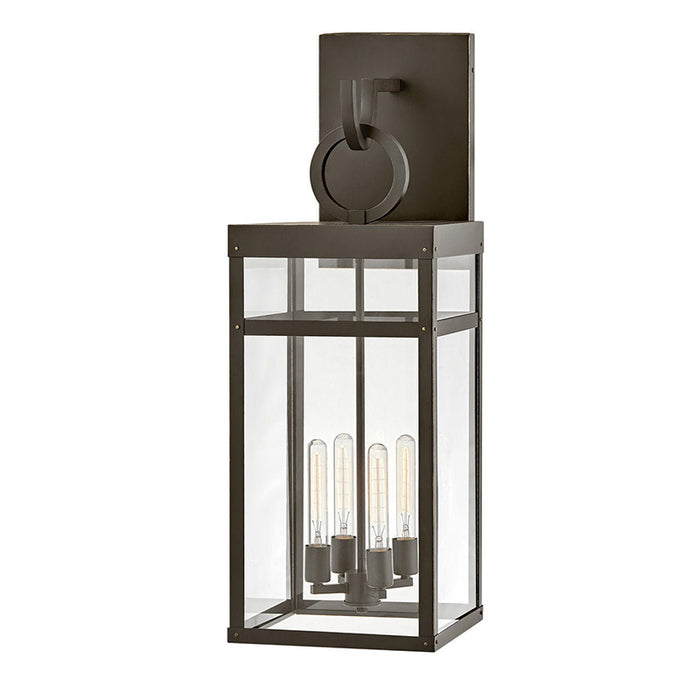 Hinkley 2809-LL Porter 4-lt 35" Tall LED Outdoor Wall Mount Lantern