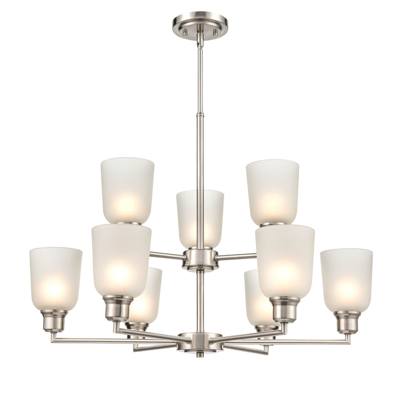 Millennium 2819 Amberle 9-lt 29" Chandelier
