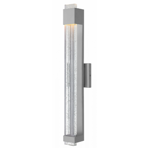 Hinkley 2835 Glacier 1-lt 28" Tall LED Outdoor Wall Sconce