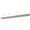 Sonneman 2853-LC Votives 4-ft LED Wall Bar with Large Laser-Etched Crystal