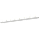 Sonneman 2855-SW Votives 16-lt 96" LED Wall Bar with Clear Etched Glass