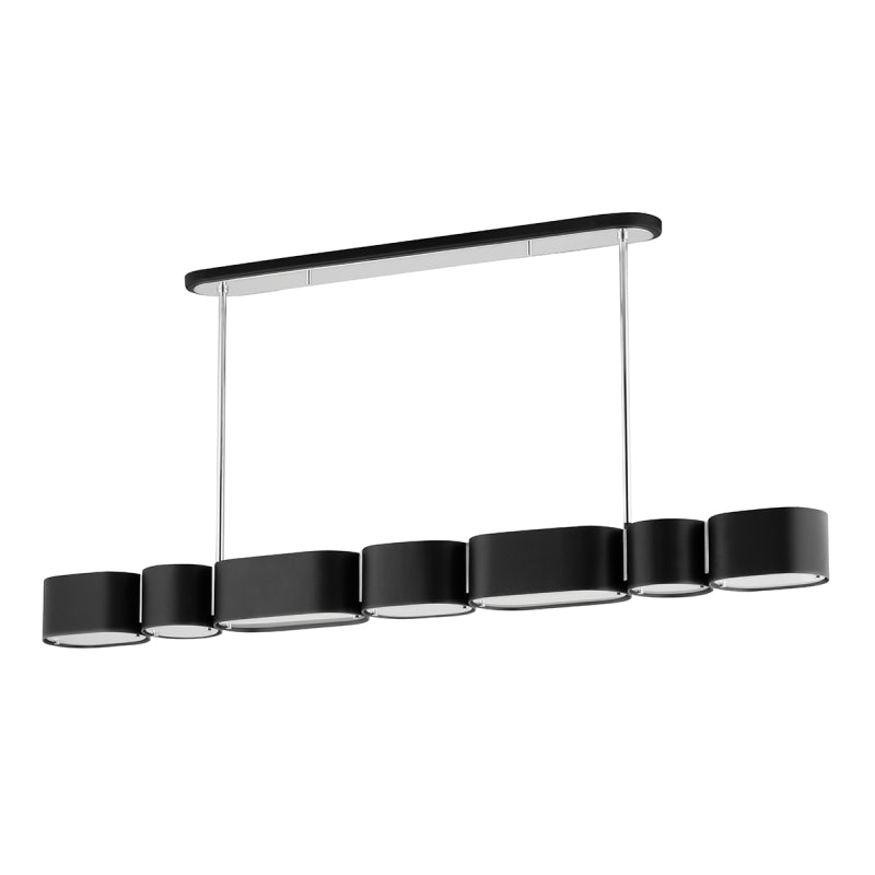 Corbett 393-54 Opal 7-lt 54" Linear Chandelier