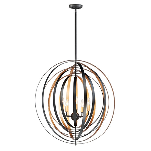 Maxim 28675 Radial 5-lt 30" Pendant