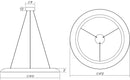 Sonneman 2872 Torus 32" LED Pendant