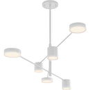 Sonneman 2883 Counterpoint 6-lt 45" LED Pendant