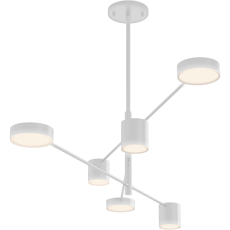 Sonneman 2883 Counterpoint 6-lt 45" LED Pendant