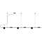 Sonneman 2886 Counterpoint 6-lt 64" LED Linear Pendant