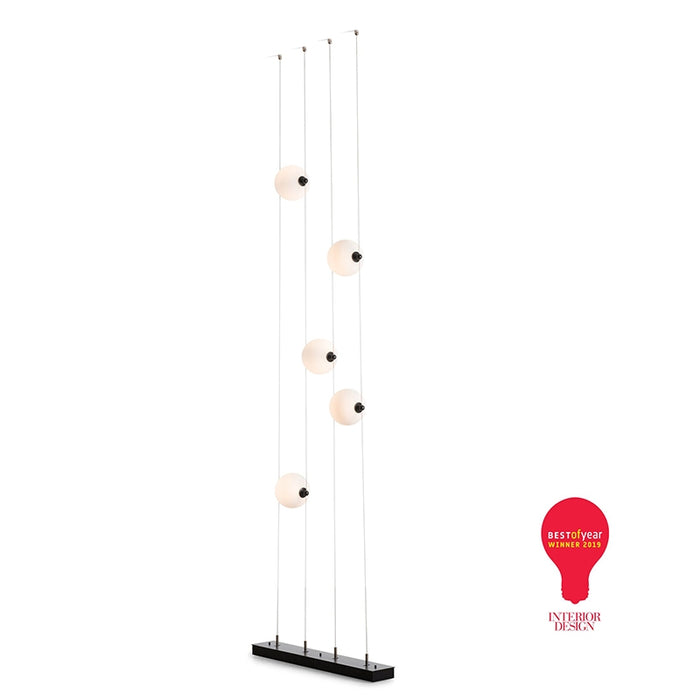 Hubbardton Forge 289520 Abacus 5-lt 28" Floor-to-Ceiling LED Lamp