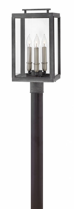 Hinkley 2911-LL Sutcliffe 3-lt 20" Tall LED Outdoor Post Light