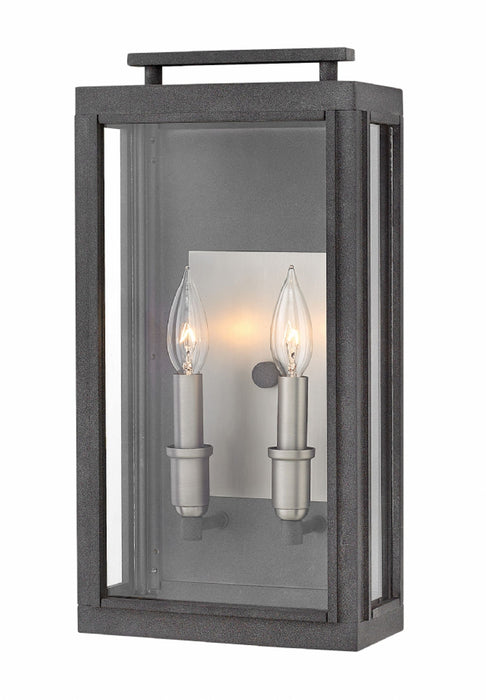 Hinkley 2914-LL Sutcliffe 2-lt 17" Tall LED Outdoor Wall Light