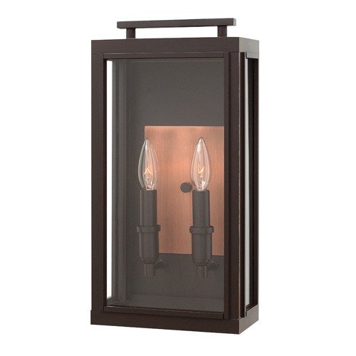 Hinkley 2914 Sutcliffe 2-lt 17" Tall LED Outdoor Wall Light