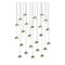 Sonneman 2918 Grapes 24-lt 26" LED Round Multipoint Pendant - Small