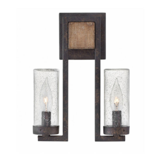 Hinkley 29202 Sawyer 2-lt 12" Tall Outdoor Wall Sconce