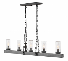 Hinkley 29205 Sawyer 5-lt 42" Outdoor Linear Suspension Light