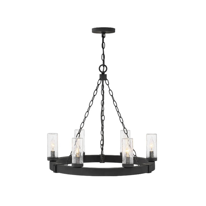 Hinkley 29206 Sawyer 6-lt 24" LED Outdoor Chandelier