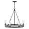 Hinkley 29206 Sawyer Medium 6-lt 24" LED Outdoor Single Tier Chandelier, 12V