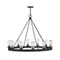 Hinkley 29207 Sawyer 12-lt 38" LED Outdoor Chandelier