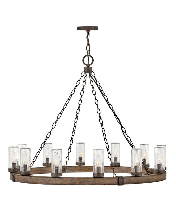 Hinkley 29207 Sawyer 38" LED Outdoor Chandelier - LBC Lighting