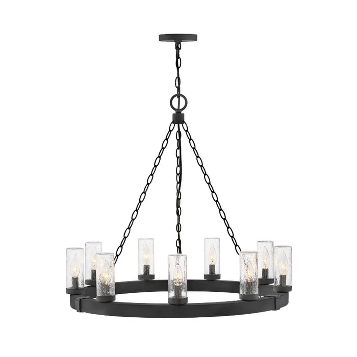 Hinkley 29208 Sawyer 9-lt 30" LED Outdoor Chandelier