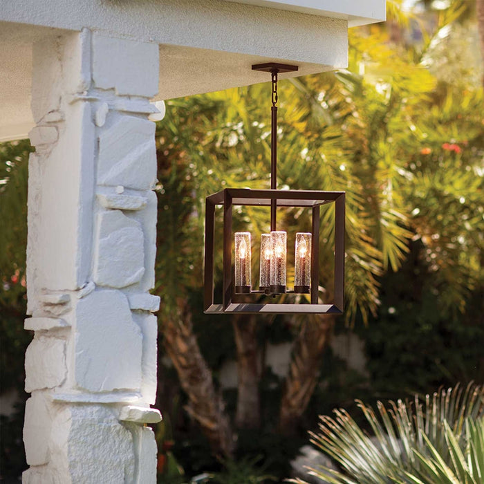 Hinkley 29304 Rhodes Outdoor 4-lt 18" LED Chandelier