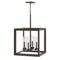 Hinkley 29304 Rhodes Outdoor 4-lt 18" LED Chandelier