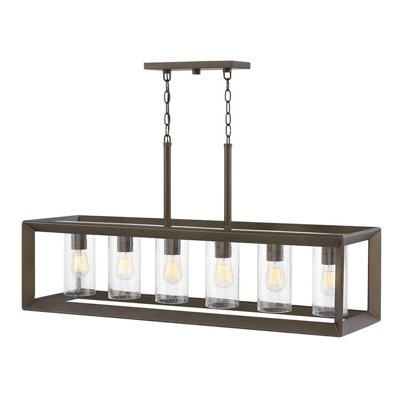 Hinkley 29306-LL Rhodes 6-lt 42" LED Outdoor Linear Chandelier