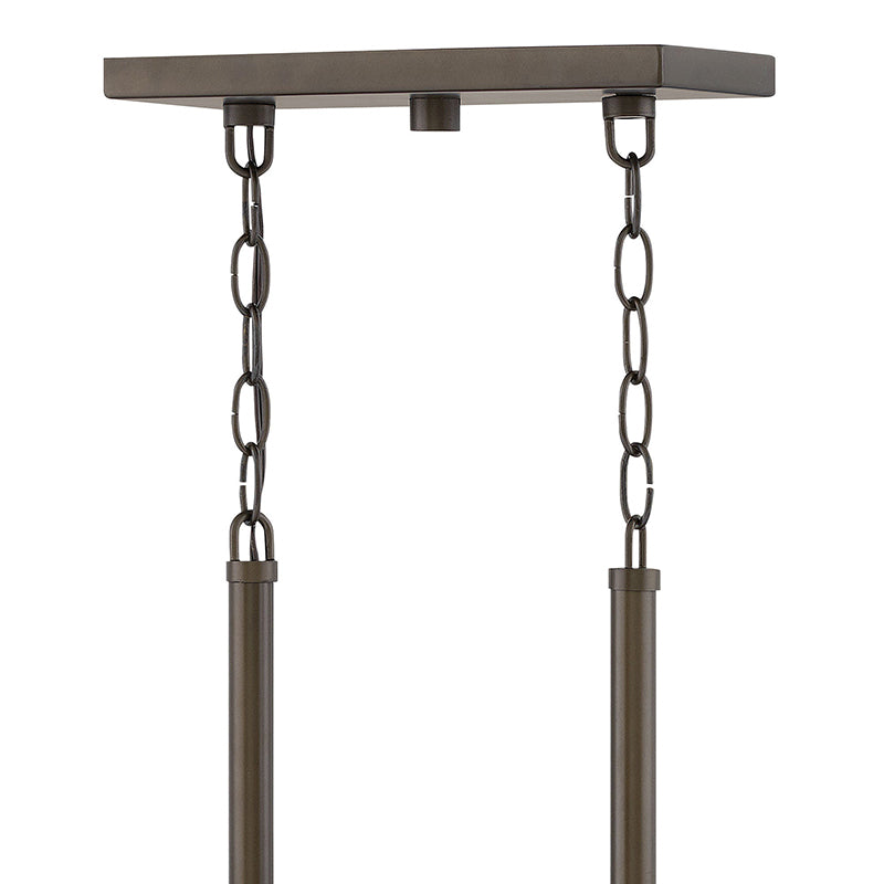 Hinkley 29306-LL Rhodes 6-lt 42" LED Outdoor Linear Chandelier