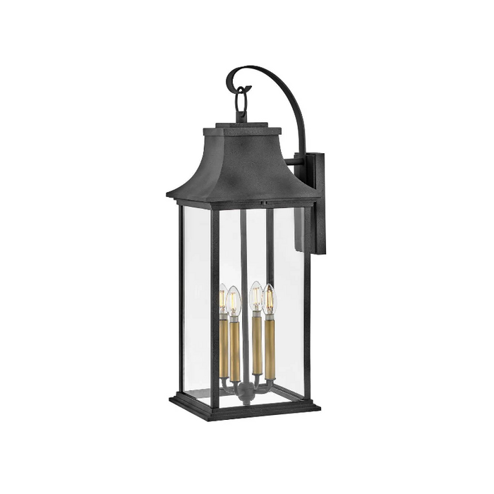 Hinkley 2938 Adair 4-lt 30" Tall LED Outdoor Wall Mount Lantern, Dimmable