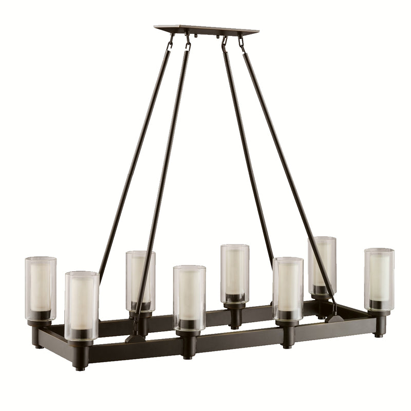 Kichler 2943 Circolo 8-lt 36" Linear Chandelier