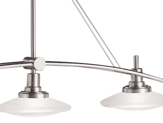 Kichler 2955 Structures 3-lt Linear Chandelier