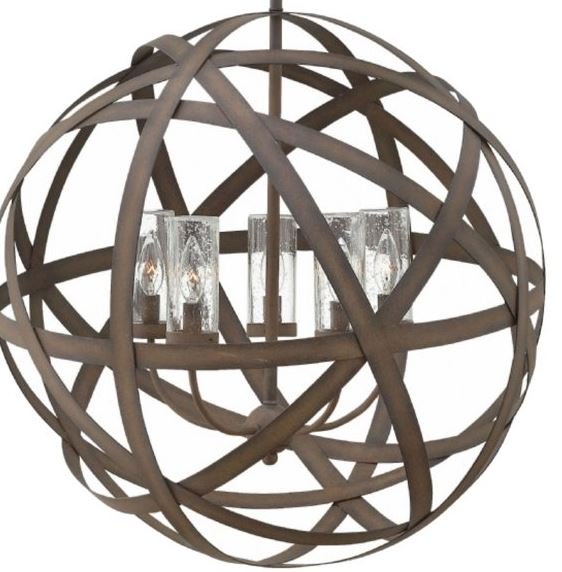 Hinkley 29705 Carson 5-lt 27" LED Outdoor Pendant