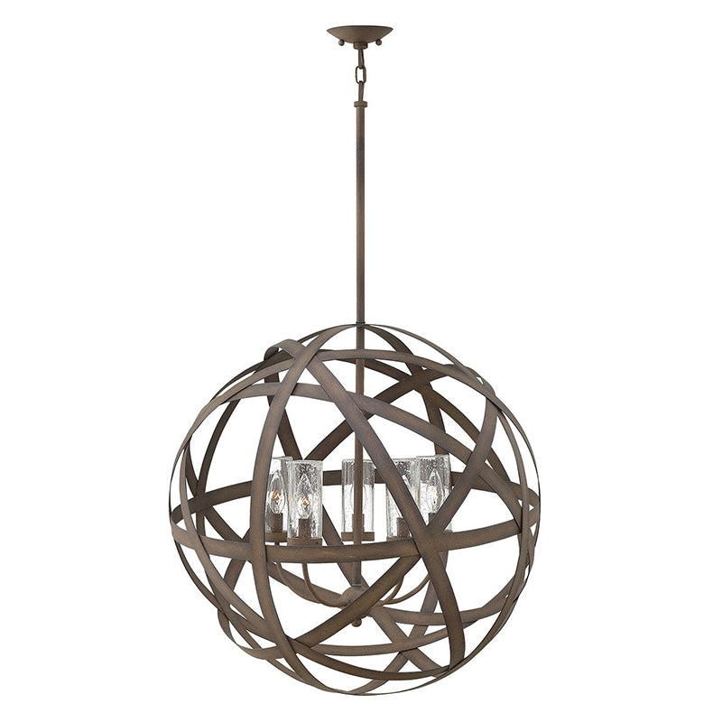 Hinkley 29705-LV Carson Large 5-lt 27" LED Outdoor Pendant,12V