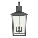 Millennium 2974 Fetterton 3-lt 24" Tall Outdoor Wall Sconce