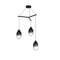 Sonneman 2975 Liquid 3-lt 27" LED Tri-Spreader Chandelier