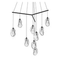 Sonneman 2977 Liquid 9-lt 51" LED Tri-Spreader Chandelier