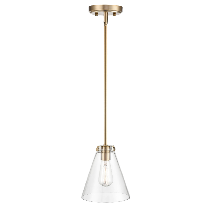 Millennium 8131 1-lt 8" Pendant-Modern Golden