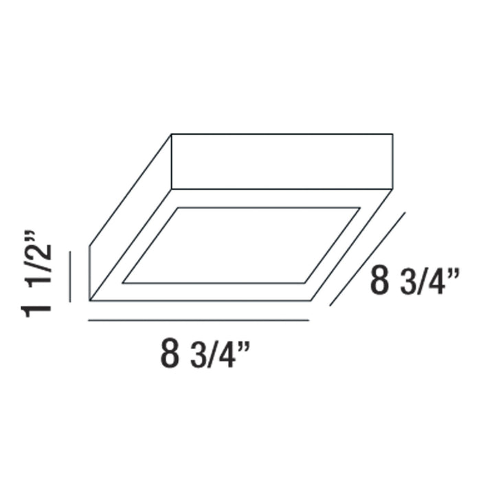 Eurofase 29871 Avon 9" LED Flush Mount