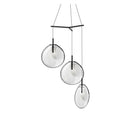 Sonneman 2995 Cantina Large 3-lt 36" Tri-Spreader LED Chandelier