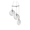 Sonneman 2995 Cantina Large 3-lt 36" Tri-Spreader LED Chandelier