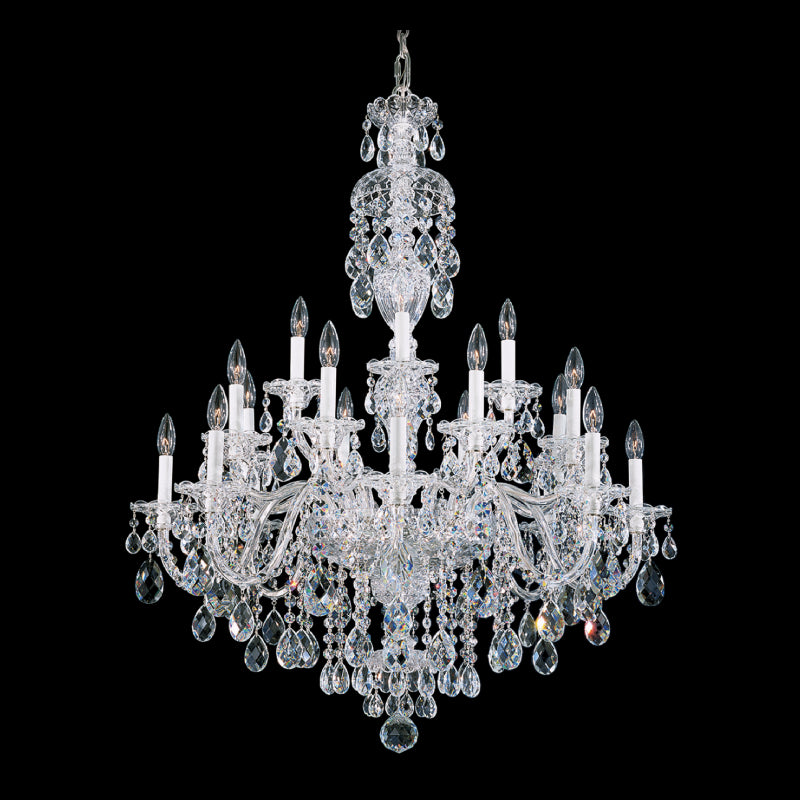 Schonbek 2998 Sterling 20-lt 34" Chandelier