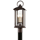 Troy P7445 Chaplin 3-lt 23" Tall Post Light