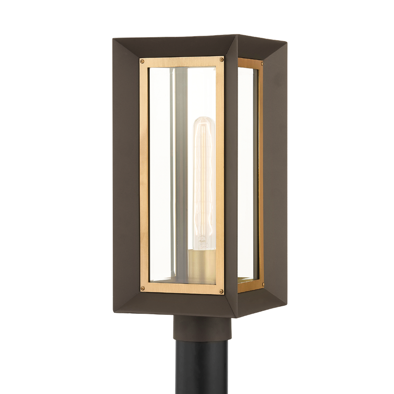 Troy P4055 Lowry 1-lt 17" Tall Post Light