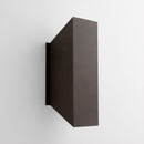 3-702 Duo 2-lt LED 12"H Outdoor Wall Sconce