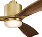 Kichler 300027 Ridley II 52" Ceiling Fan with LED Light