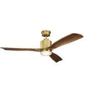 Kichler 300027 Ridley II 52" Ceiling Fan with LED Light