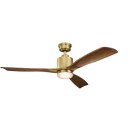 Kichler 300027 Ridley II 52" Ceiling Fan with LED Light