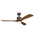 Kichler 300027 Ridley II 52" Ceiling Fan with LED Light
