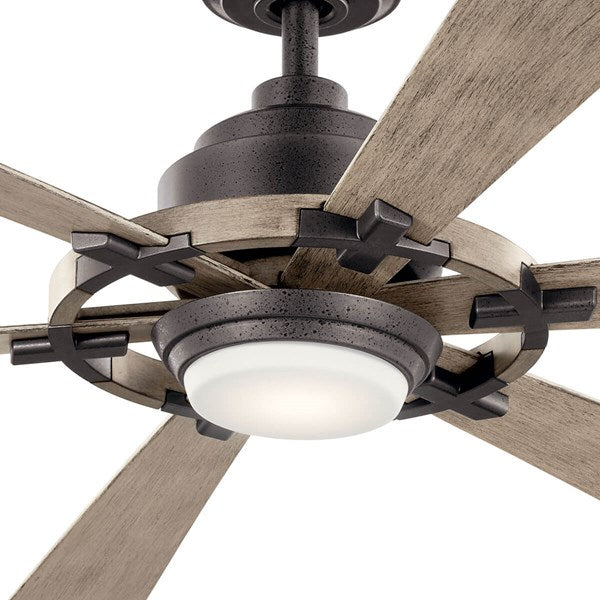 Kichler 300241 Iras 52" Outdoor Ceiling Fan with LED Light