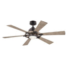 Kichler 300241 Iras 52" Outdoor Ceiling Fan with LED Light